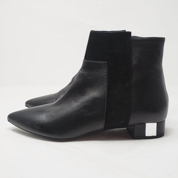NEW Claudia Ciuti Booties Ankle Modern Sz 8 Black💥SALE💥 - Picture 1 of 8